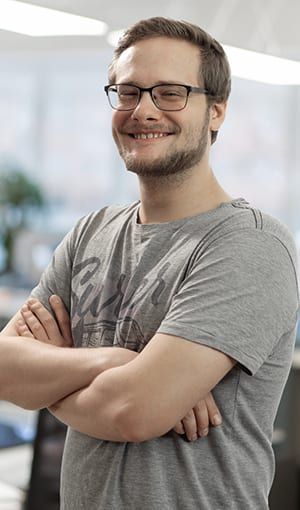 Aaron Griem, Webentwicklung bei Web Labels in Bargteheide
