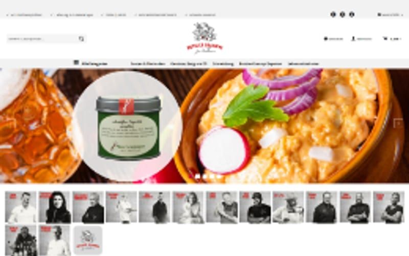 Projekt für Butchergrannys: Ansicht der Website, umgesetzt von Web Labels