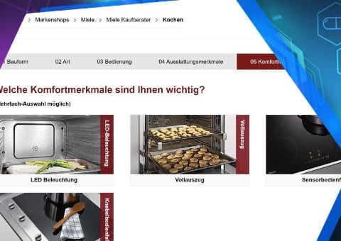 Shopware-6-Plugin Intelligenter Produktberater von Web Labels: Ansicht der Funktion