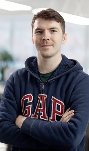 Leon Fischer, Webentwicklung bei Web Labels in Bargteheide