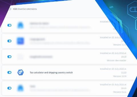 Shopware-6-Plugin OSS Lieferland-Auswahl mit Preiskorrektur von Web Labels: Ansicht der Funktion