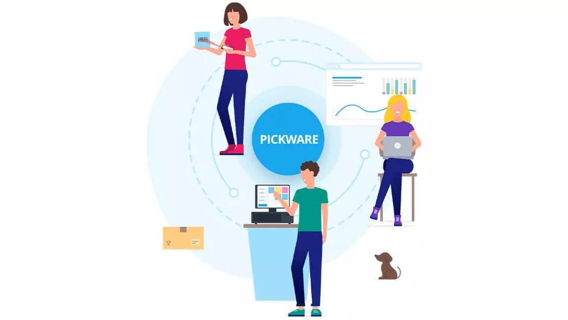 Illustration zum Beitrag: Pickware als Warenwirtschaft für Shopware