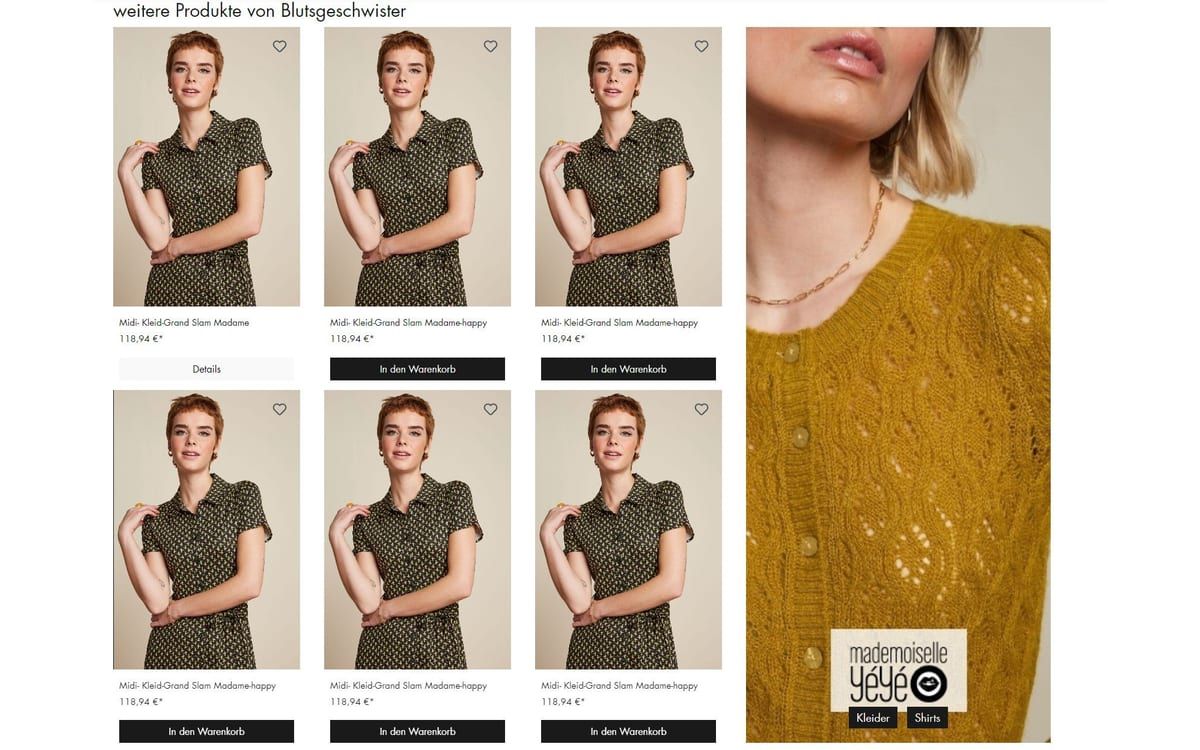 Shopware-6-Plugin Cross-Selling vom selben Hersteller von Web Labels: Ansicht aus dem Shopware Store