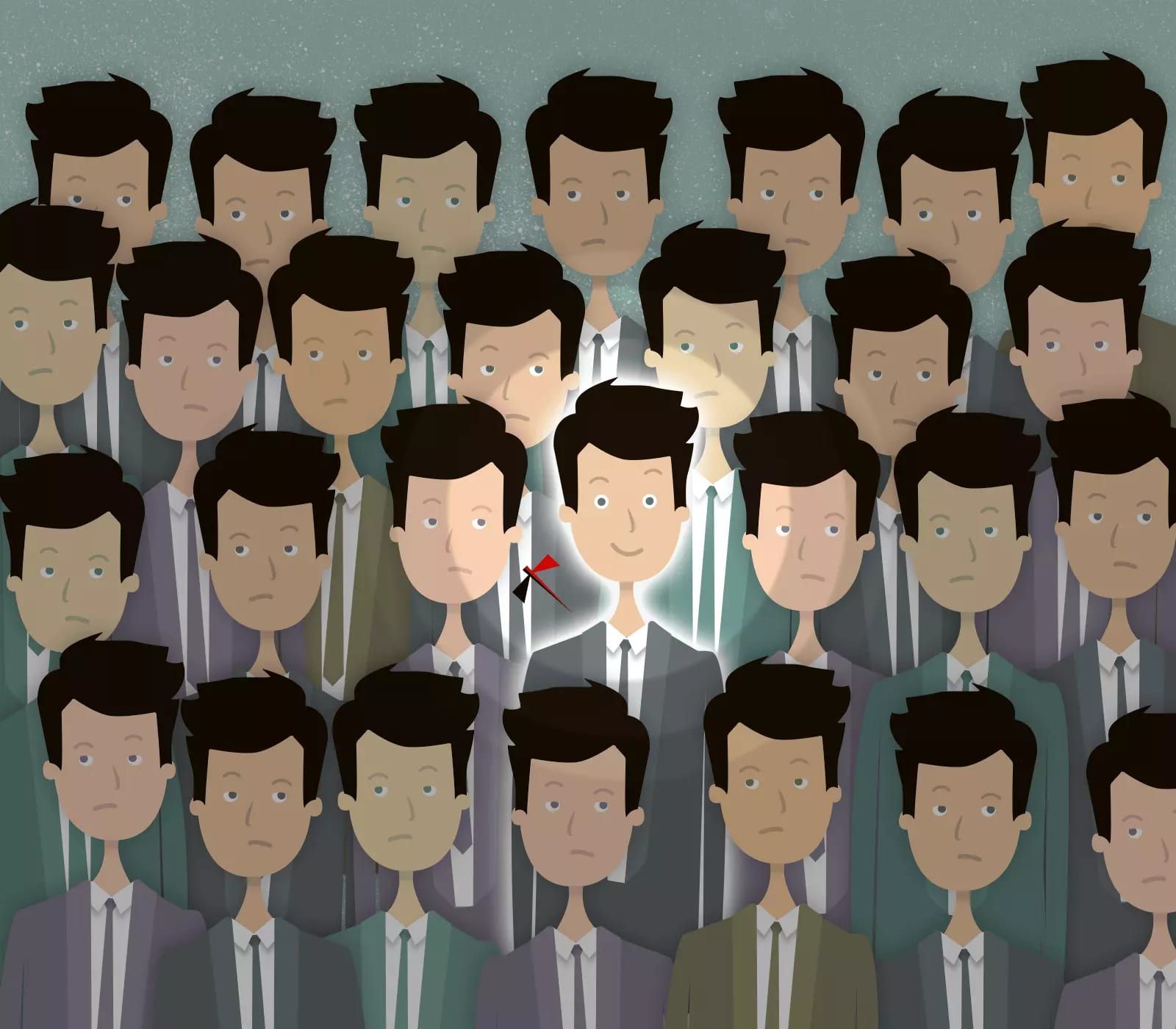 Illustration zum Beitrag: Retargeting erreicht gezielt einzelne Besucher