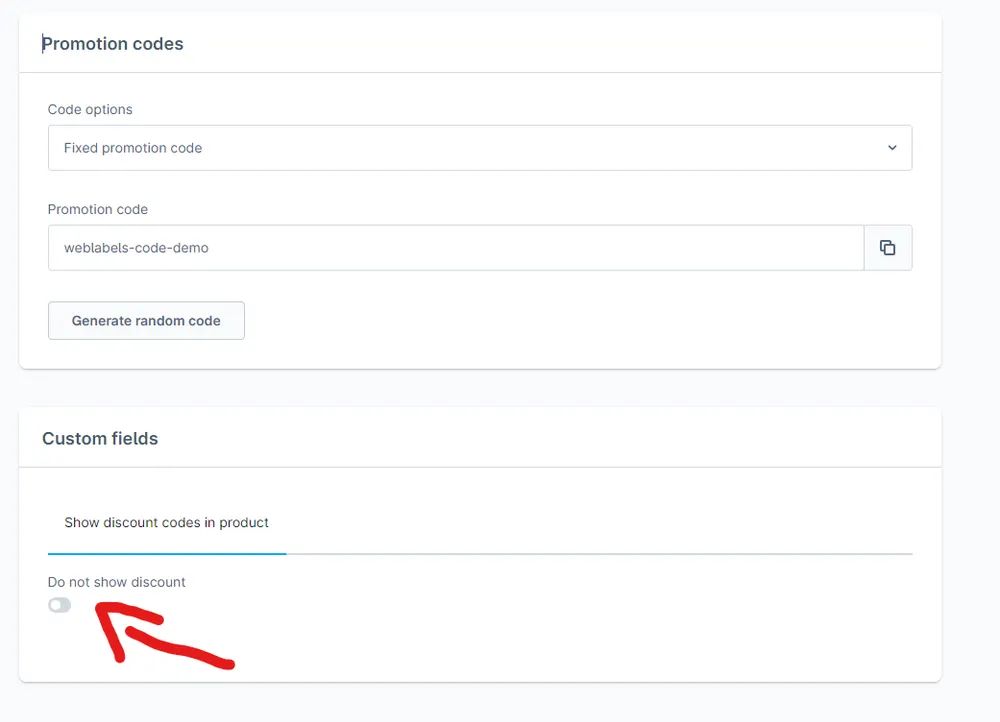 Screenshot Gutscheine auf der Produktdetailseite für Shopware 6: Ansicht 1