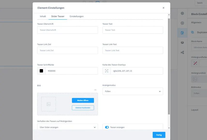 Screenshot Premium-Slider für Artikel und Kategorien für Shopware 6: Ansicht 3