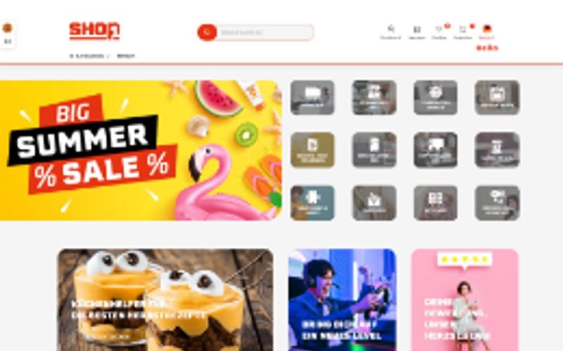 Projekt für Expert Gruppe Klein: Ansicht der Website, umgesetzt von Web Labels