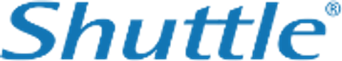 Logo Shuttle Computer, Kunde von Web Labels