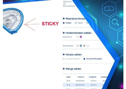 Shopware-6-Plugin Sticky Artikelbild von Web Labels: Ansicht der Funktion