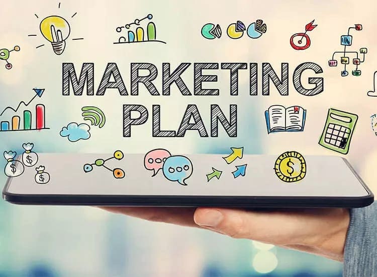 Illustration: Marketingplan für Digitalisierungsprojekte mit go-digital-Förderung