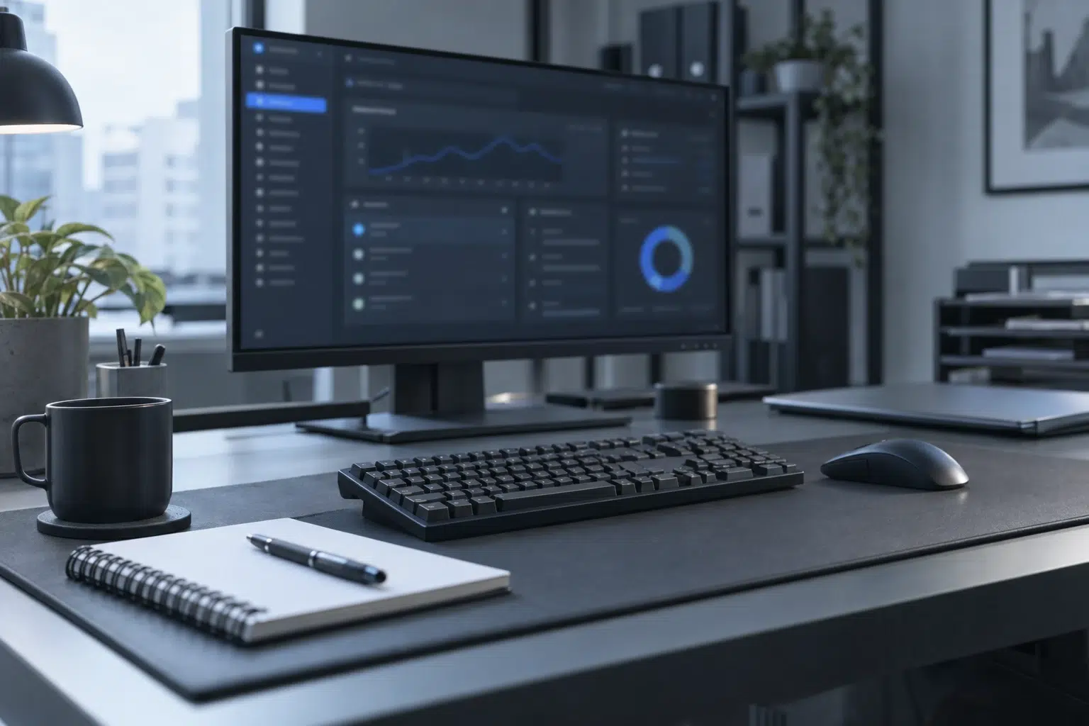 Shopware Admin am Bildschirm: Shopware 6.7.15.0, Admin-Überarbeitung, Dark Mode und Copilot